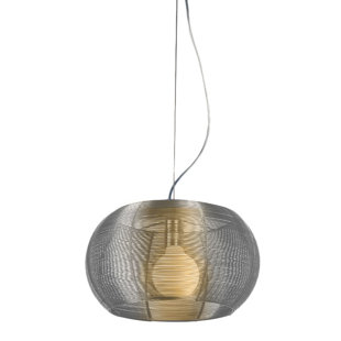 BROMI DESIGN 1 - Light Stainless Steel Single Pendant