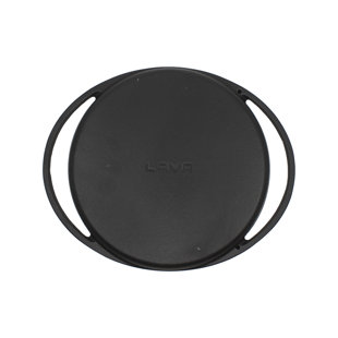 LAVA CAST IRON Lava Enameled Cast Iron Pizza Pan-Crepe and Pancake Pan 11 inch