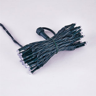 POLYGROUP TRADING LTD 100 - Bulb 314.96'' Plug-in LED Wide Angle LED String Light (Set of 4)