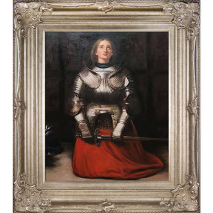 OVERSTOCK ART Joan Of Arc (The Maid Of Orleans) By Sir John Everett Millais With