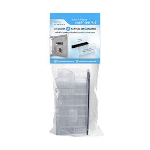 SUNNEDAY Plastic Makeup Organizer