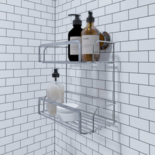 BELFRY BATHROOM Awudi Adhesive Mount Shower Caddy