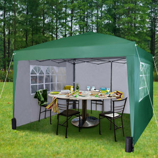DAKOTA FIELDS Jarrow 3m x 3m Steel Pop-Up Gazebo
