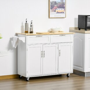 ROSALIND WHEELER Raglesville Wood Kitchen Island