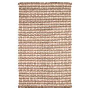 NUSTORY Range Hand Woven Striped Area Rug