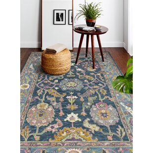 LANGLEY STREET® Lonnie Wool Floral Rug