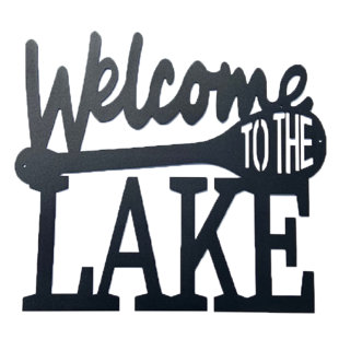 WEST WIND HOME Rust Resistant Steel Text & Numbers Wall Decor