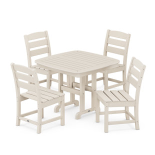 POLYWOOD® Lakeside 5-Piece Side Chair Dining Set (Set of 5)