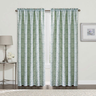 SERENTA Mayfair Floral Curtain Panels (Set of 2)