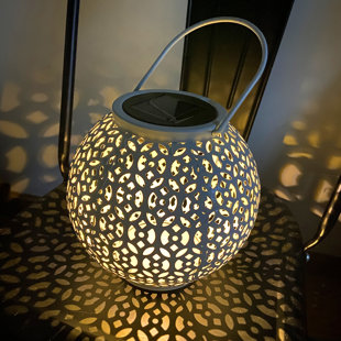 LAMQEE Outdoor Courtyard Hanging Light Decorative Tabletop Solar Light With Handle