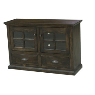 EAGLE FURNITURE MANUFACTURING Solid Wood TV Stand for TVs up to 55"