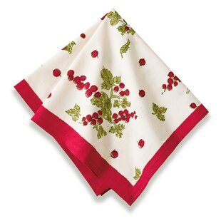 COULEUR NATURE Gooseberry Cotton Square Napkin (Set of 6)