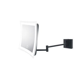 WS BATH COLLECTIONS Beauty Metal Concave LED Wall Mirror