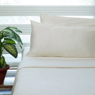 FABDREAMS Sateen 400 Thread Count Organic 100% Cotton Sheet Set
