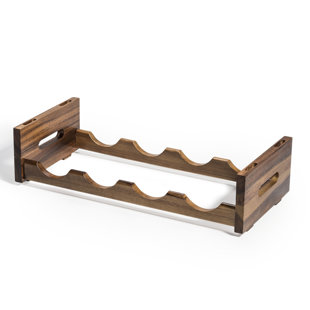 GRACIE OAKS Kalmar Home 4 Bottle Tabletop Wine Rack
