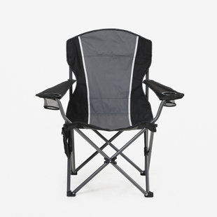 ARLMONT & CO. Clarena Oversized Arm Folding Camping Chair