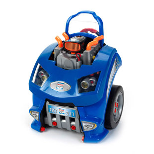 Theo Klein Kids Interactive Bosch Toy Car Engine Repair Service Station Playset