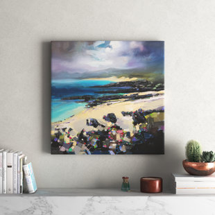 LANGLEY STREET Colours Of Harris by Scott Naismith - Wrapped Canvas Painting