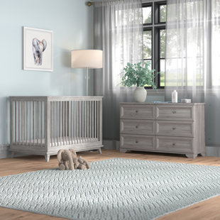 THREE POSTS™ BABY & KIDS Convertible 2 -Piece Nursery Furniture Set