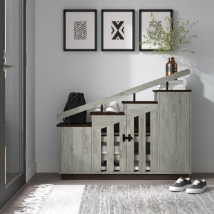 MERCURY ROW® 12 Pair Shoe Storage Cabinet