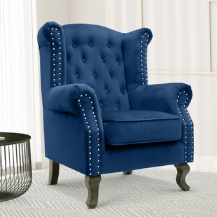 THREE POSTS Baden Upholstered Wingback Chair