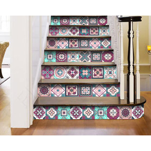 HOMEROOTS 4'' W x 4'' L PVC Peel and Stick Field Tile (Set of 24)