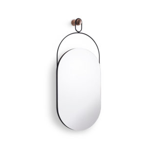 NOMON Espejo Eslabon Metal Flat Wall Mirror