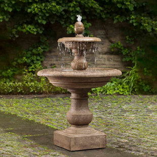 CAMPANIA INTERNATIONAL Caterina Hand Crafted Weather Resistant Floor Fountain