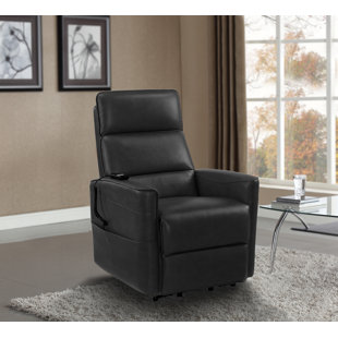 SEALY SOFA CONVERTIBLES Cornell Upholstered Lift Assist Power Recliner