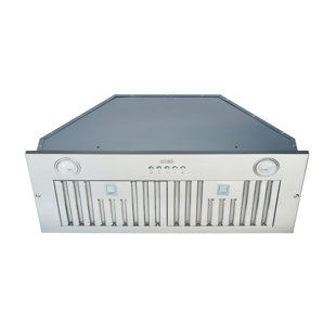 KOBE RANGE HOODS 30" Brillia 550 CFM Ducted Insert Range Hood in Silver