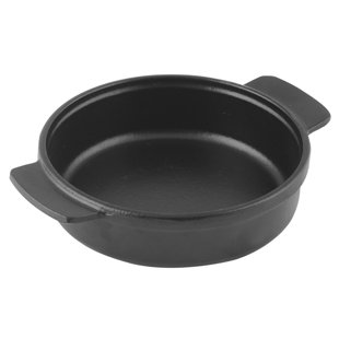 LAVA CAST IRON Lava Enameled Cast Iron Baking Dish,Serving Dish,Oven Dish 5.5 inch-Round