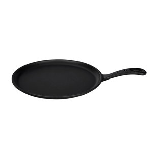 LAVA CAST IRON Lava Enameled Cast Iron Pizza Pan-Crepe and Pancake Pan 8 inch