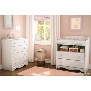 SOUTH SHORE Angel Changing Table Dresser