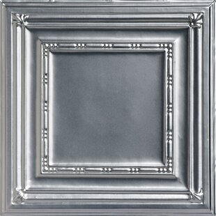 FROMPLAINTOBEAUTIFULINHOURS Eyelet 2 ft. x 2 ft. Nail-up Tin Ceiling Tile (Set of 12)