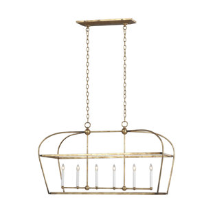 ONE ALLIUM WAY® Christinia 6 - Light Kitchen Island Pendant