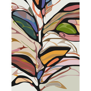 MADE & CURATED Colorful Tree by Angel Estevez - Graphic Art