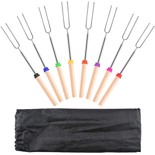 C&G OUTDOORS Metal Dishwasher Safe Meat Fork