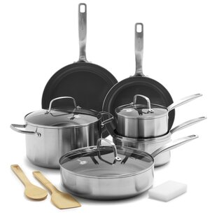 GreenPan Chatham Healthy Ceramic Nonstick 12 Piece Cookware Set