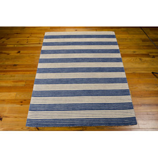 BARCLAY BUTERA Ripple Hand Knotted Wool Striped Indoor Rug