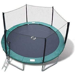 Galactic Xtreme 15' Round Backyard Trampoline with Safety Enclosure