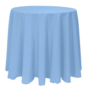 ULTIMATE TEXTILE Solid Color Round Tablecloth