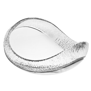 GODINGER SILVER ART CO Illusion Assemetric Free Form Decorative Bowl