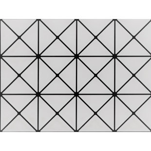 TRUU DESIGN 10'' W x 10'' L PVC Peel and Stick Mosaic Tile