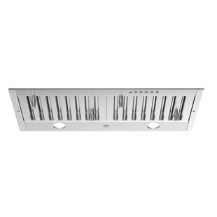 BERTAZZONI 30" 600 CFM Ducted Insert Range Hood in Stainless Steel with Nightlight and Remote Control Included