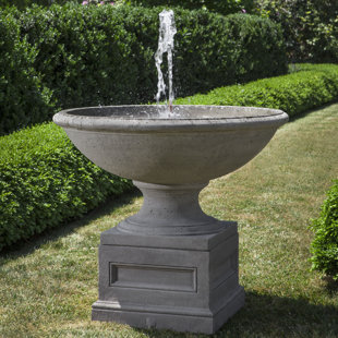 CAMPANIA INTERNATIONAL Condotti Hand Crafted Weather Resistant Floor Fountain