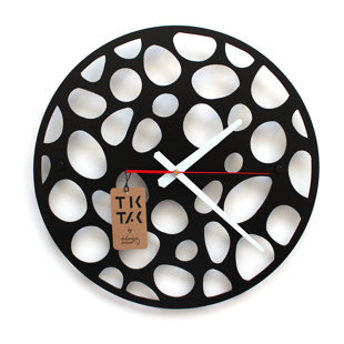 DECOLICIOUS Compell Metal Wall Clock