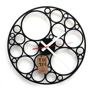 DECOLICIOUS Qule Metal Wall Clock