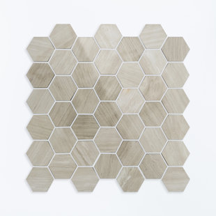 HAORE HOME Premium 2" x 2" Honeycomb Mosaic Wall Tile