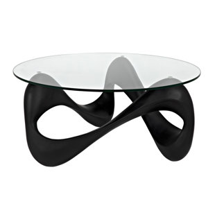 NOIR Orion Glass Top Coffee Table