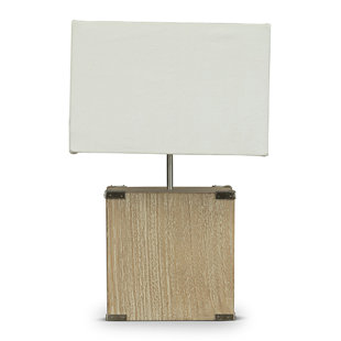 WHOLESALE INTERIORS Solid Wood Table Lamp